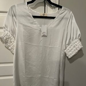 White boutique top